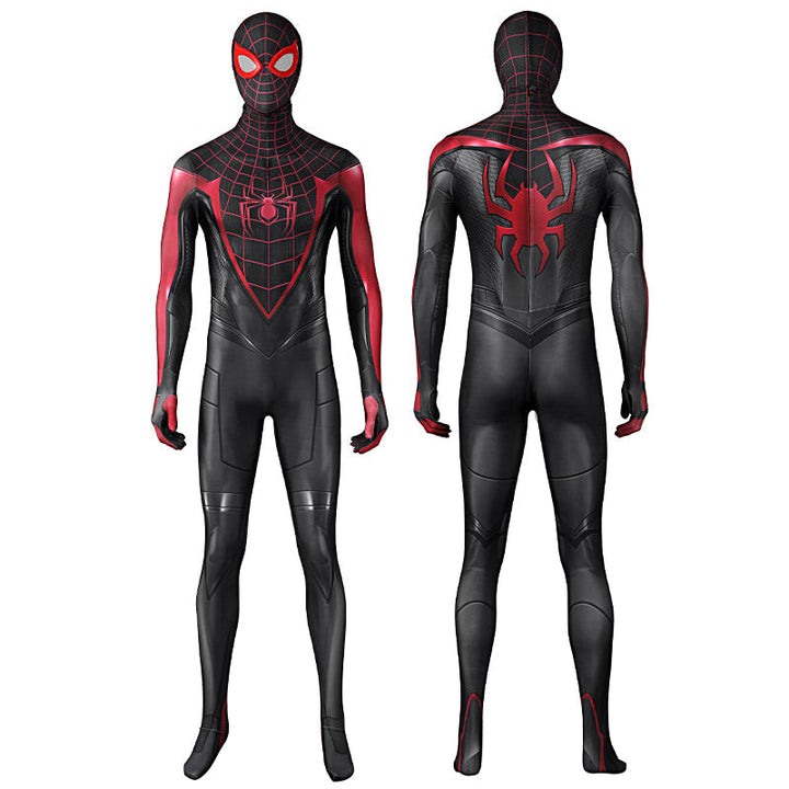 Spider-Man PS5 2 Miles Morales Jumpsuit Cosplay Costumes