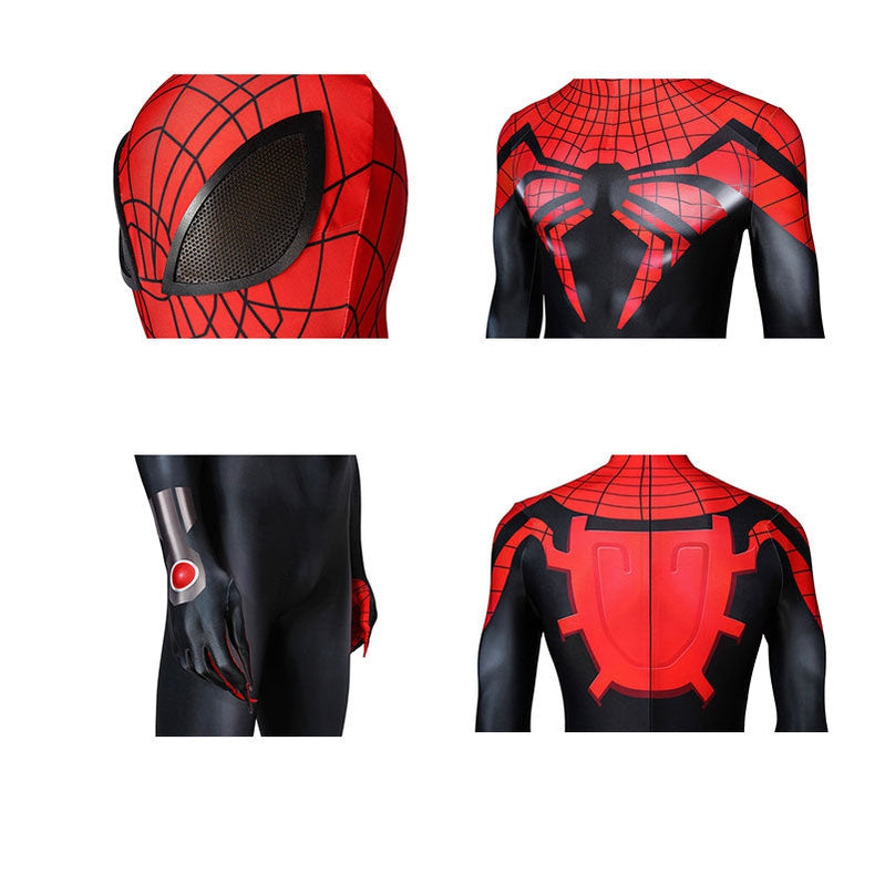 Peter Parker Spider-Man Superior Jumpsuit Cosplay Costume