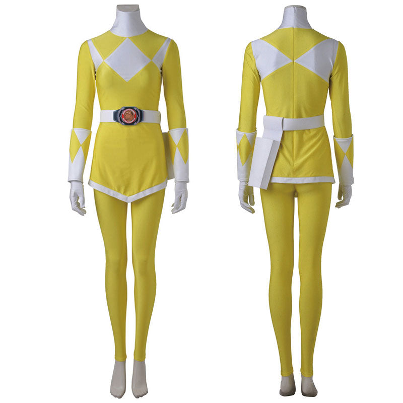 Mighty Morphin Power Rangers Trini Kwan Yellow Female Costumes