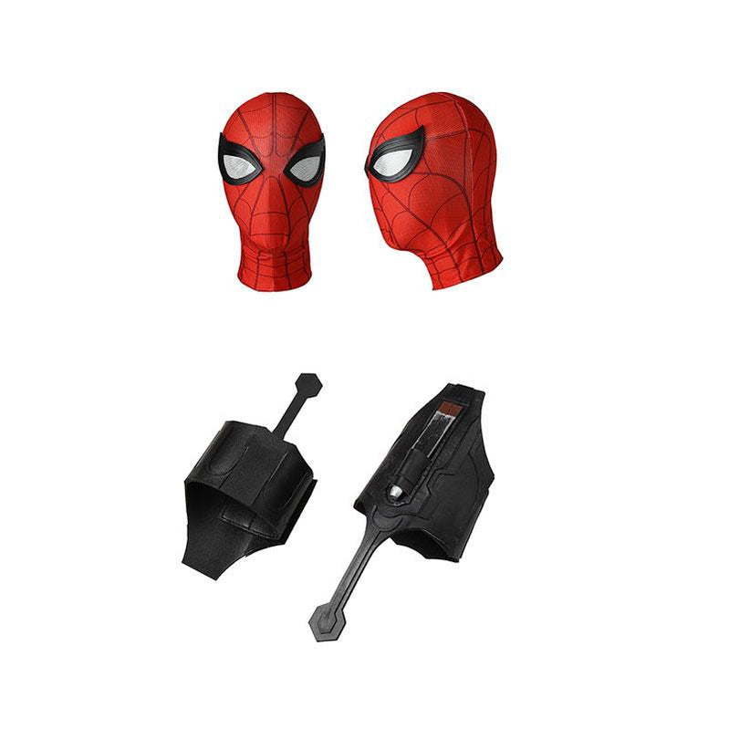 Spider-Man Homecoming Peter Parker Jumpsuit with Bracers Cosplay Costume