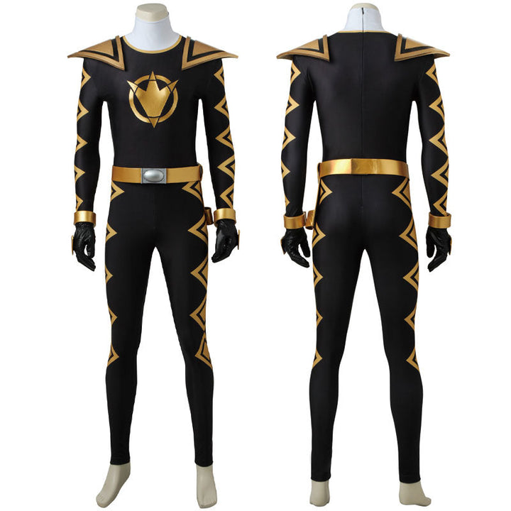 Mighty Morphin Power Rangers Asuka Abaranger Abare Black Costumes