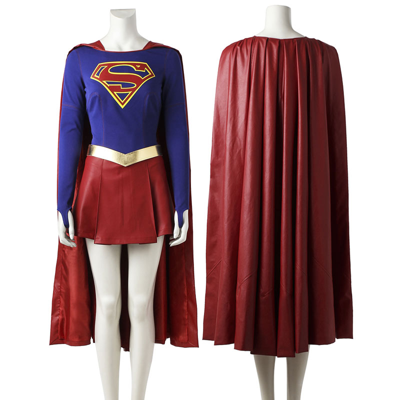Supergirl Kara Zor-E Kara Kent Fullset Top Cosplay Costumes
