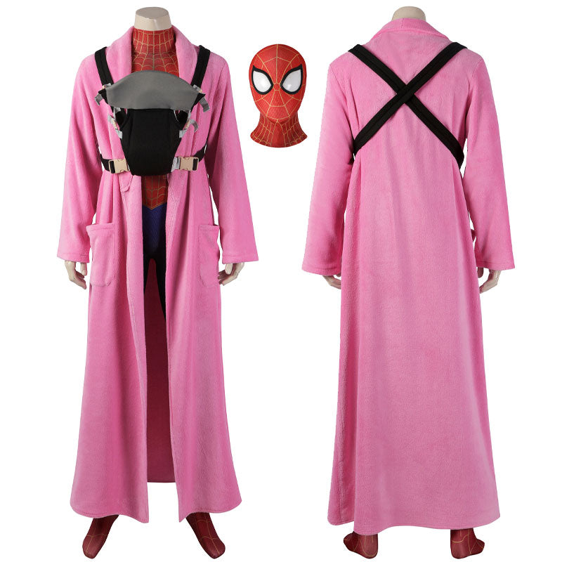 Spider-Man Across The Spider-Verse Peter Parker Jumpsuit Coat Costumes