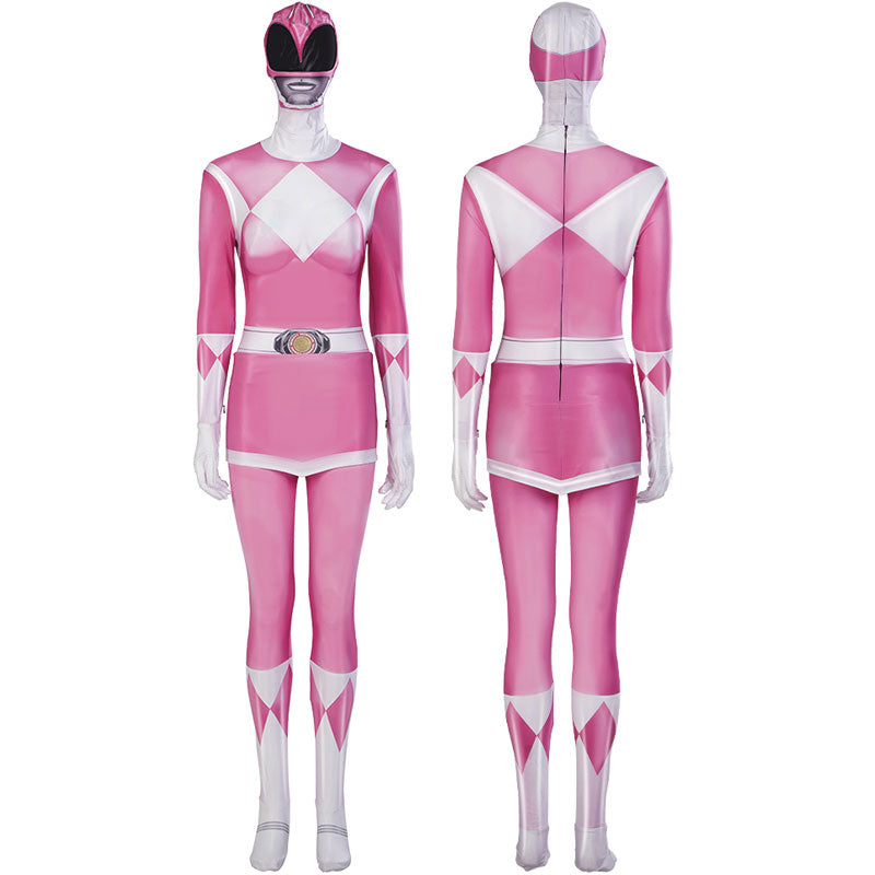 Mighty Morphin Power Rangers Ptera Ranger Pink Ranger Costumes