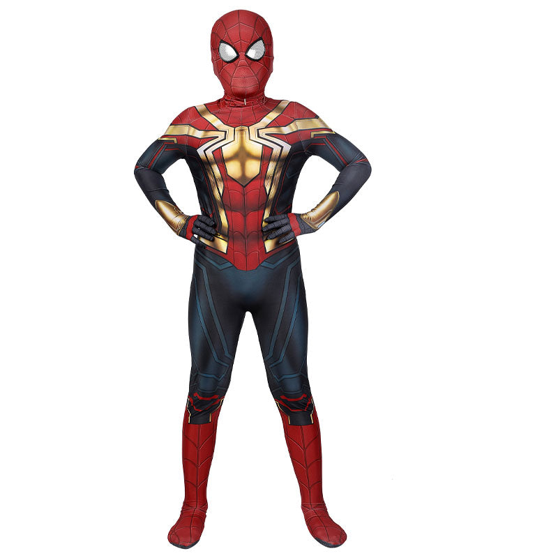 Spider-Man 3 No Way Home Peter Parker Integrated Suit Kids Costumes