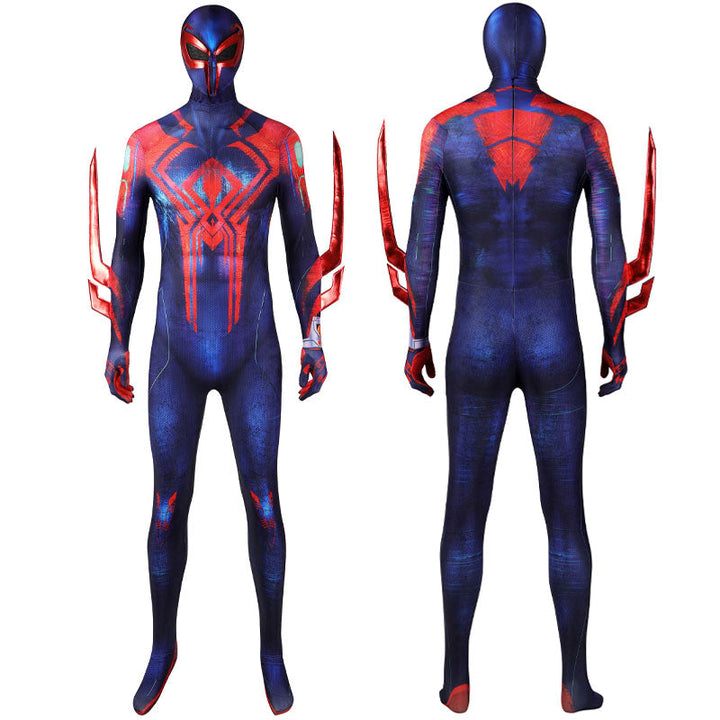 Spider-Man 2099 Across The Spider-Verse Miguel O'Hara Male Jumpsuit Costumes