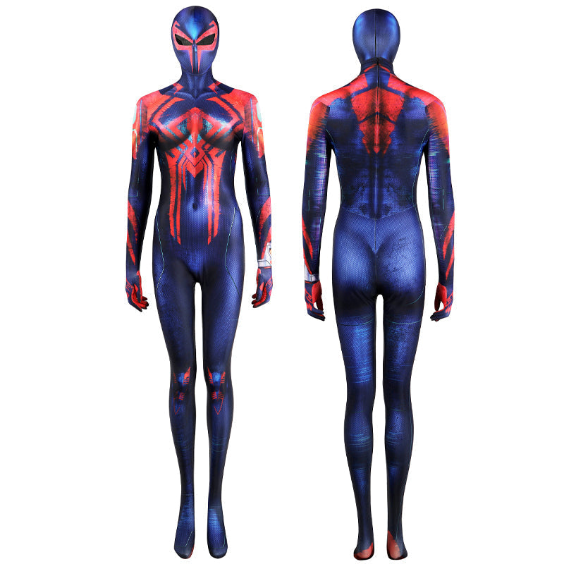 Spider-Man 2099 Across The Spider-Verse Miguel O'Hara Female Jumpsuit Costumes