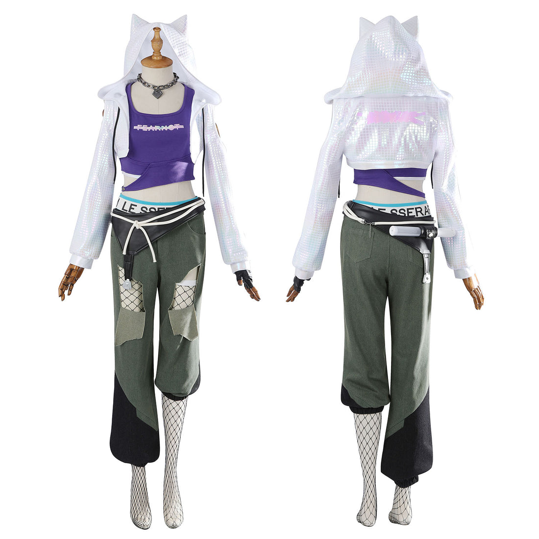 Game Overwatch 2 Ashe Female Full Set Outfit Cosplay Costumes