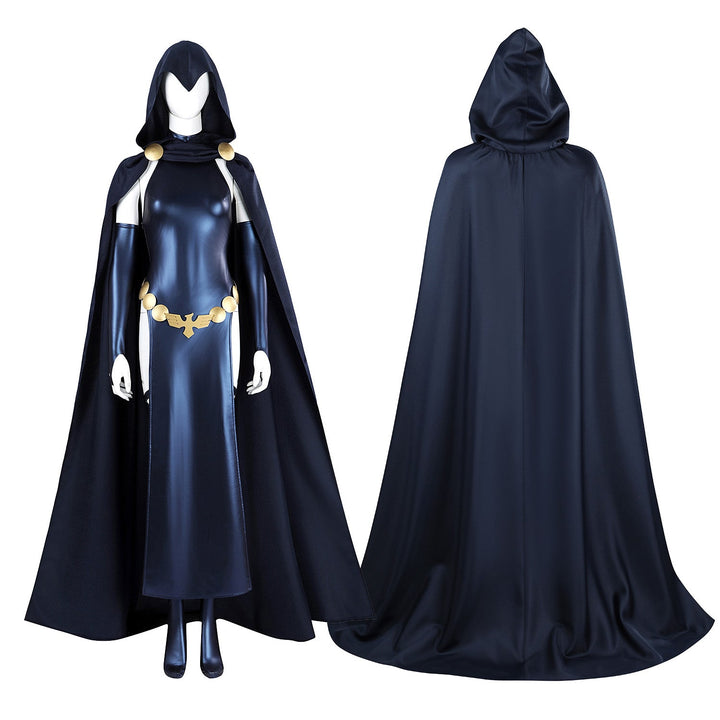 Comics Raven Rachel Roth New Earth Female Full Set Cosplay Costumes
