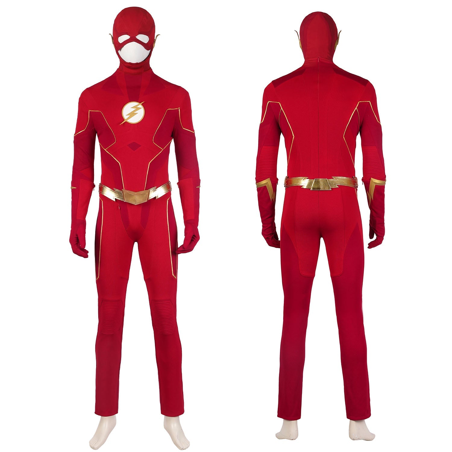 The Flash season 8 Barry Allen Jumpsuit Top Cosplay Costumes