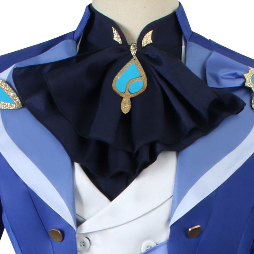Genshin Impact Focalors Furina De Fontaine Hydro Archon Cosplay Costumes