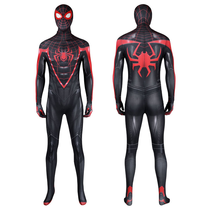Marvel's Spider-Man 2 Miles Morales New Version Male Jumpsuit Costumes