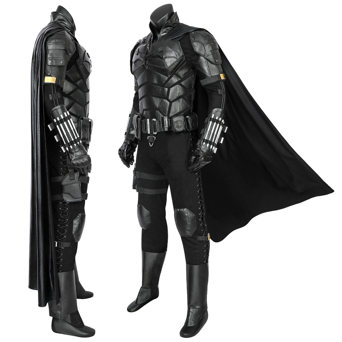 The Batman 2022 Movie Bruce Wayne Robert Pattinson Male Top Costumes