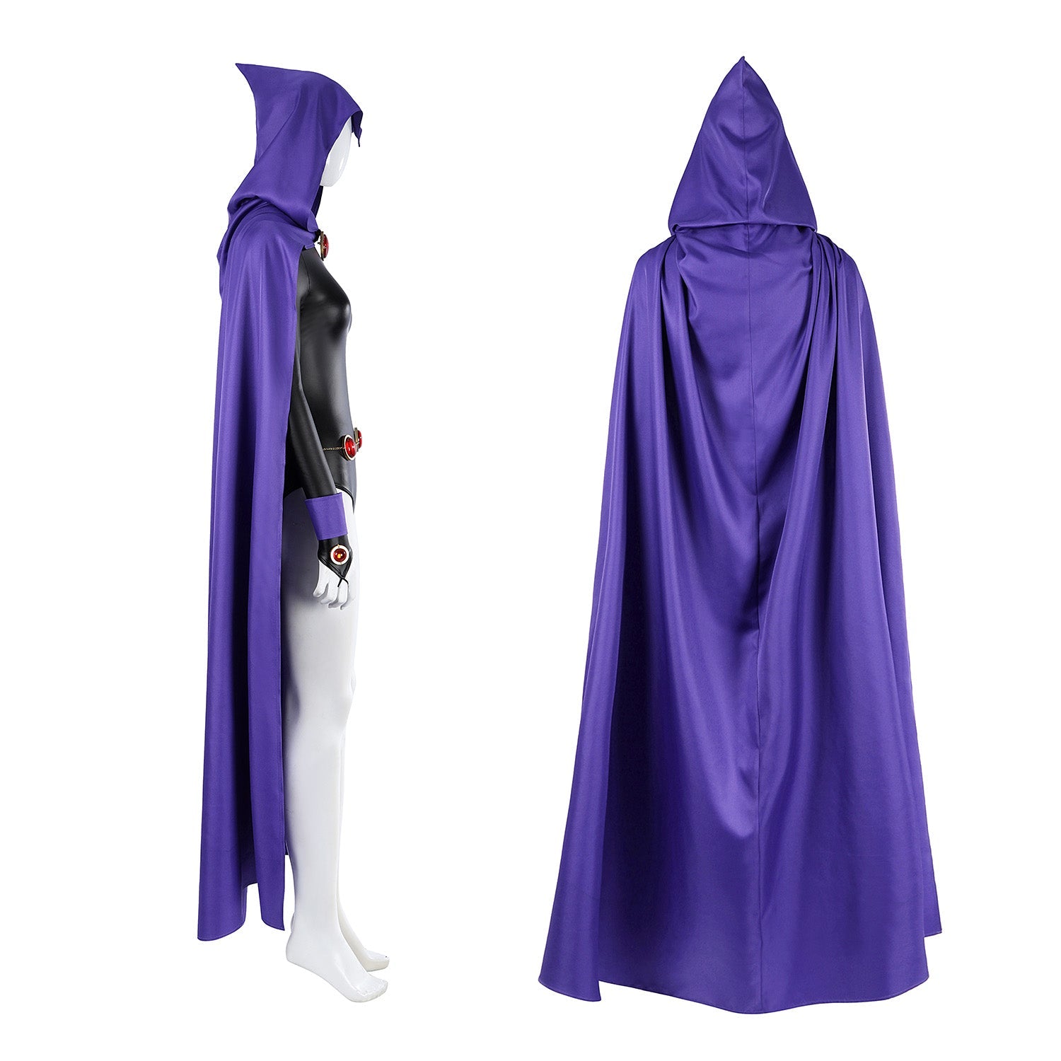 New Teen Titans Raven Rachel Roth Female Cosplay Costumes
