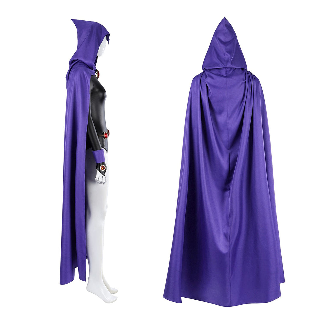 New Teen Titans Raven Rachel Roth Female Cosplay Costumes