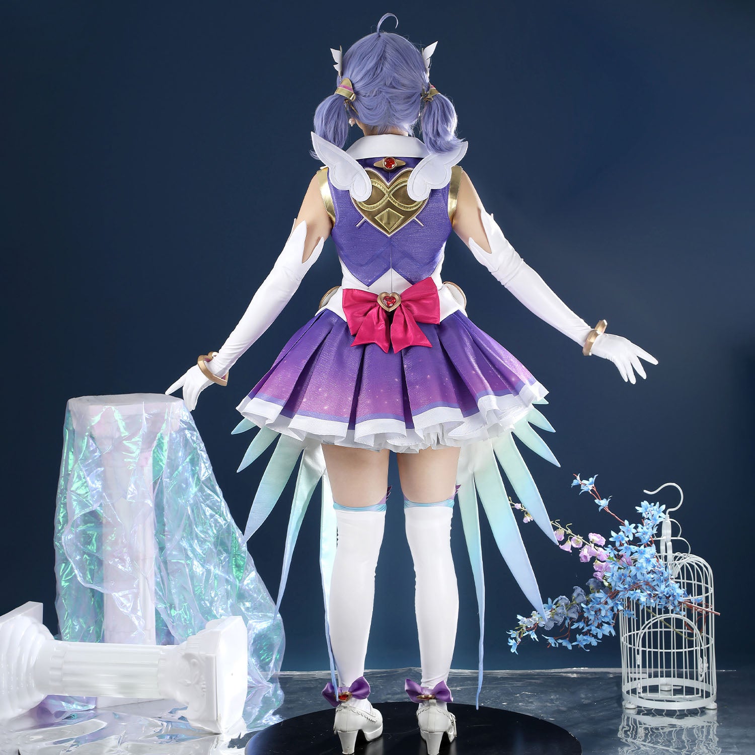 Overwatch 2 Magical Girl Kiriko Dress Full Set Cosplay Costumes