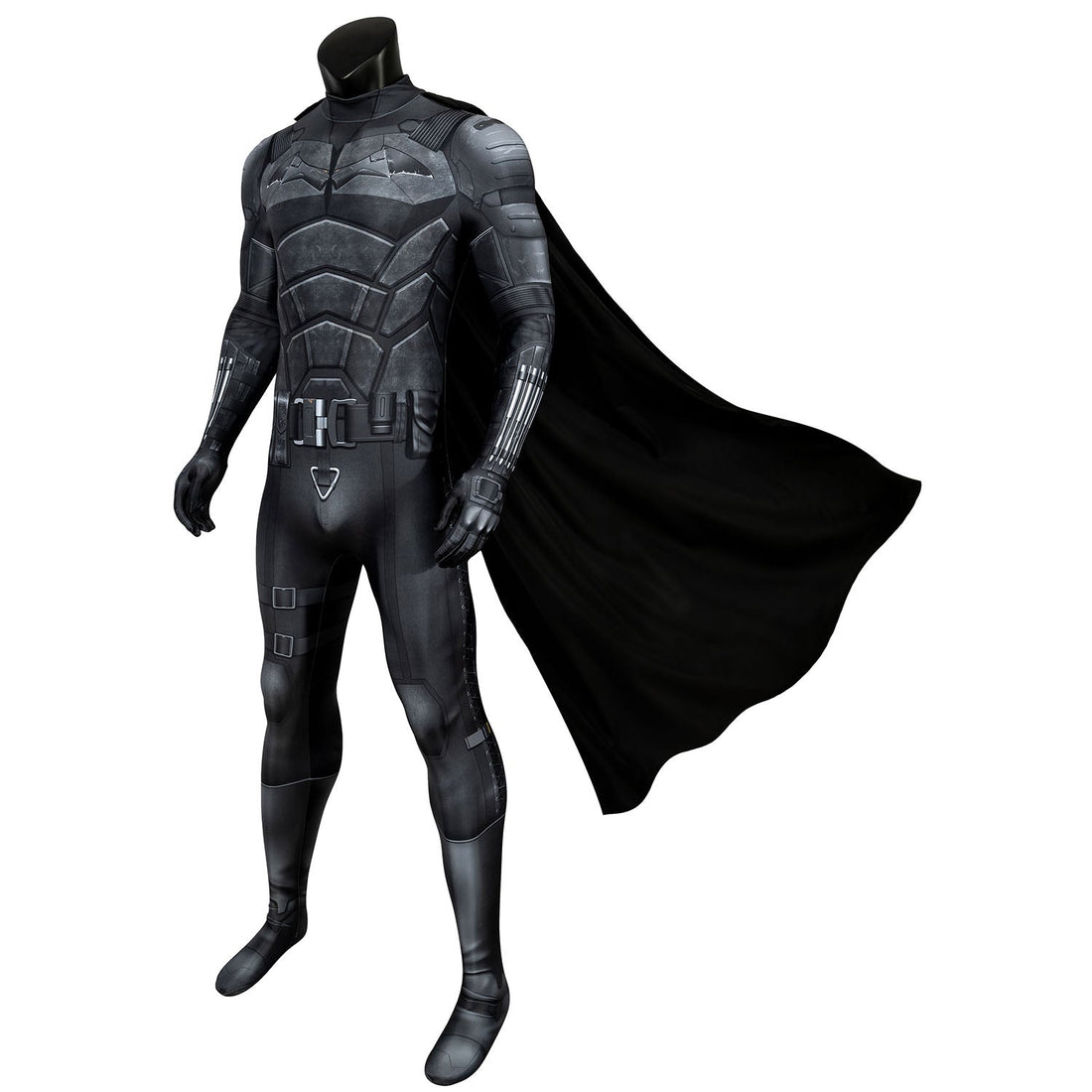 The Batman 2021 Bruce Wayne Robert Pattinson Male Jumpsuit Cosplay Costumes