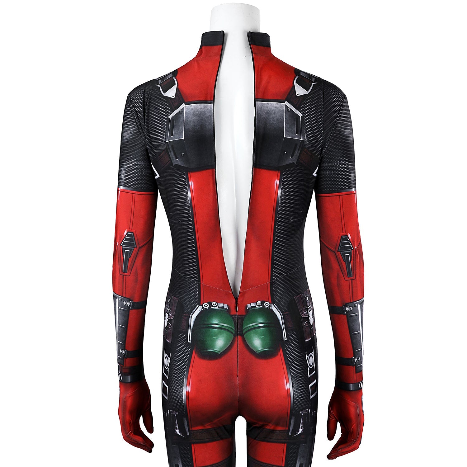 Marvel Deadpool Lady Wade Wilson Suit Jumpsuit Cosplay Costumes