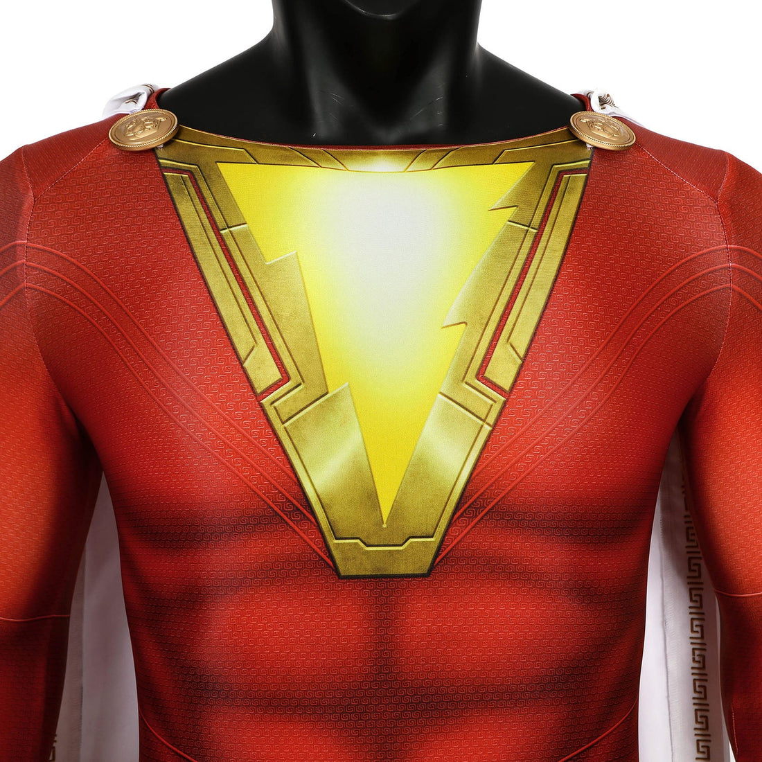 Shazam! Billy Batson Captain Marvel Male Jumpsuit Cosplay Costumes
