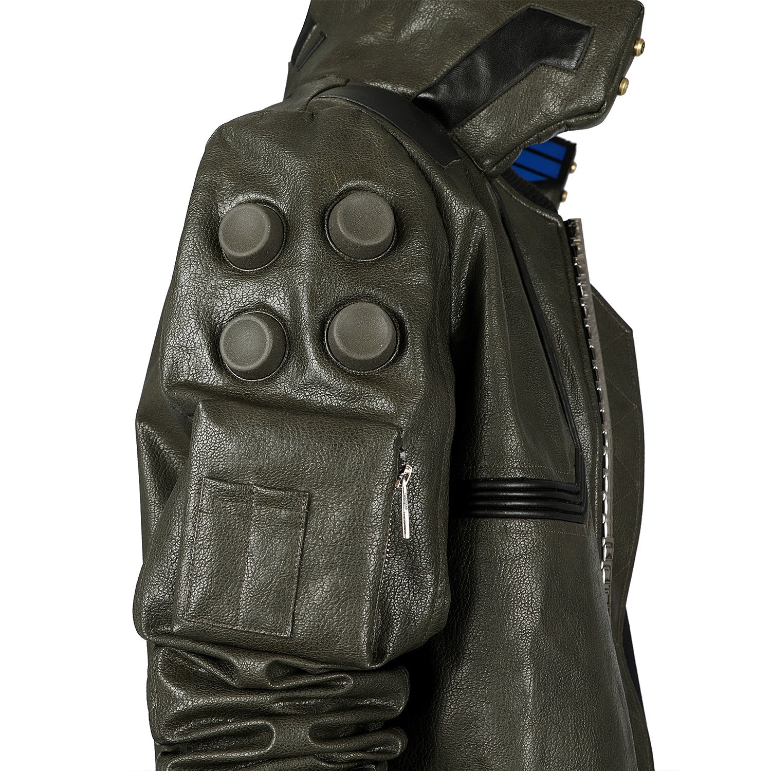 Cyberpunk 2077 V PU Leather Top Level Full Set Cosplay Costumes