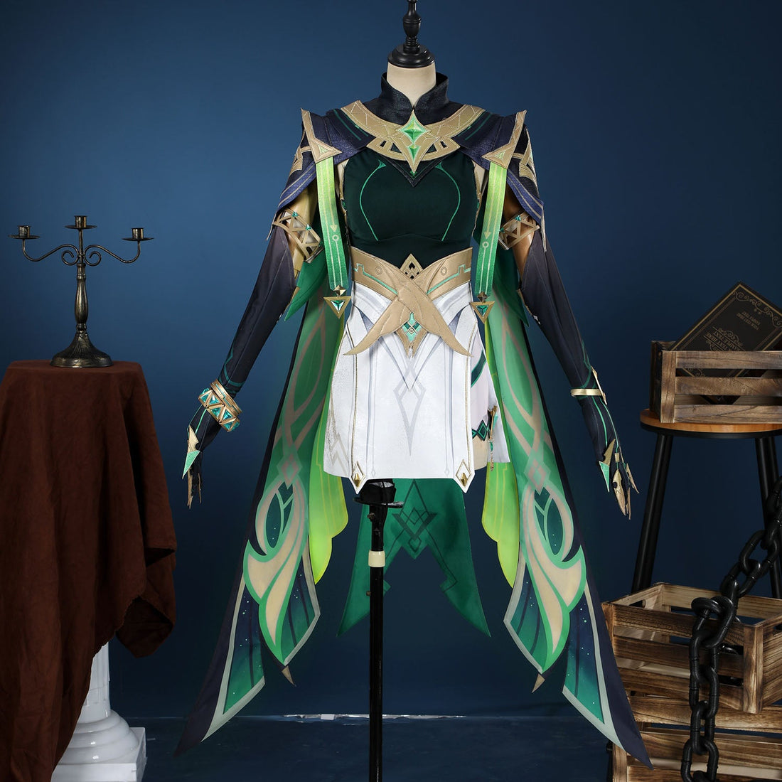 Game Genshin Impact Nefer Full Set Top Cosplay Costumes