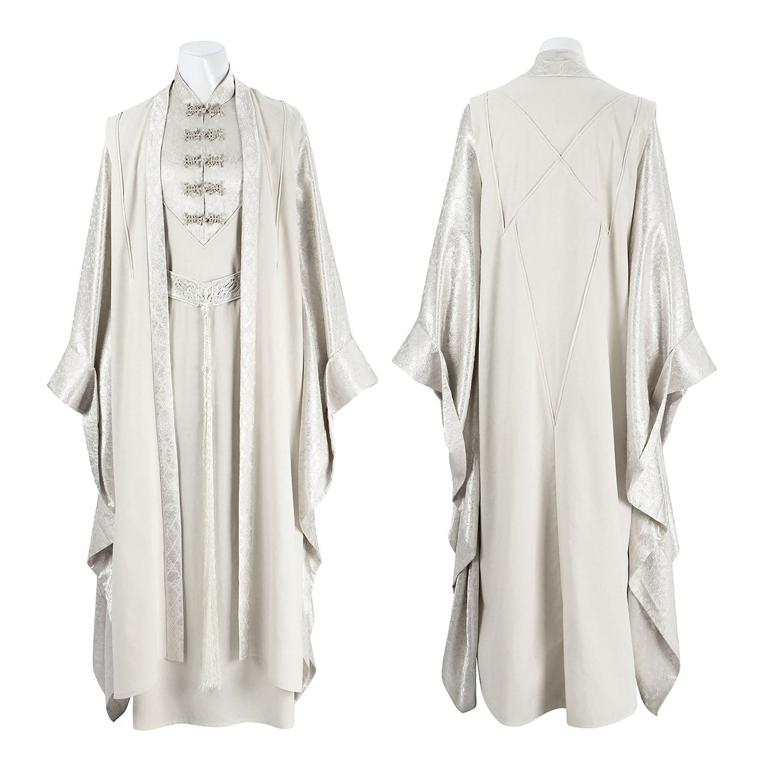The Lord of The Rings The White Wizard Saruman Top Level Cosplay Costumes