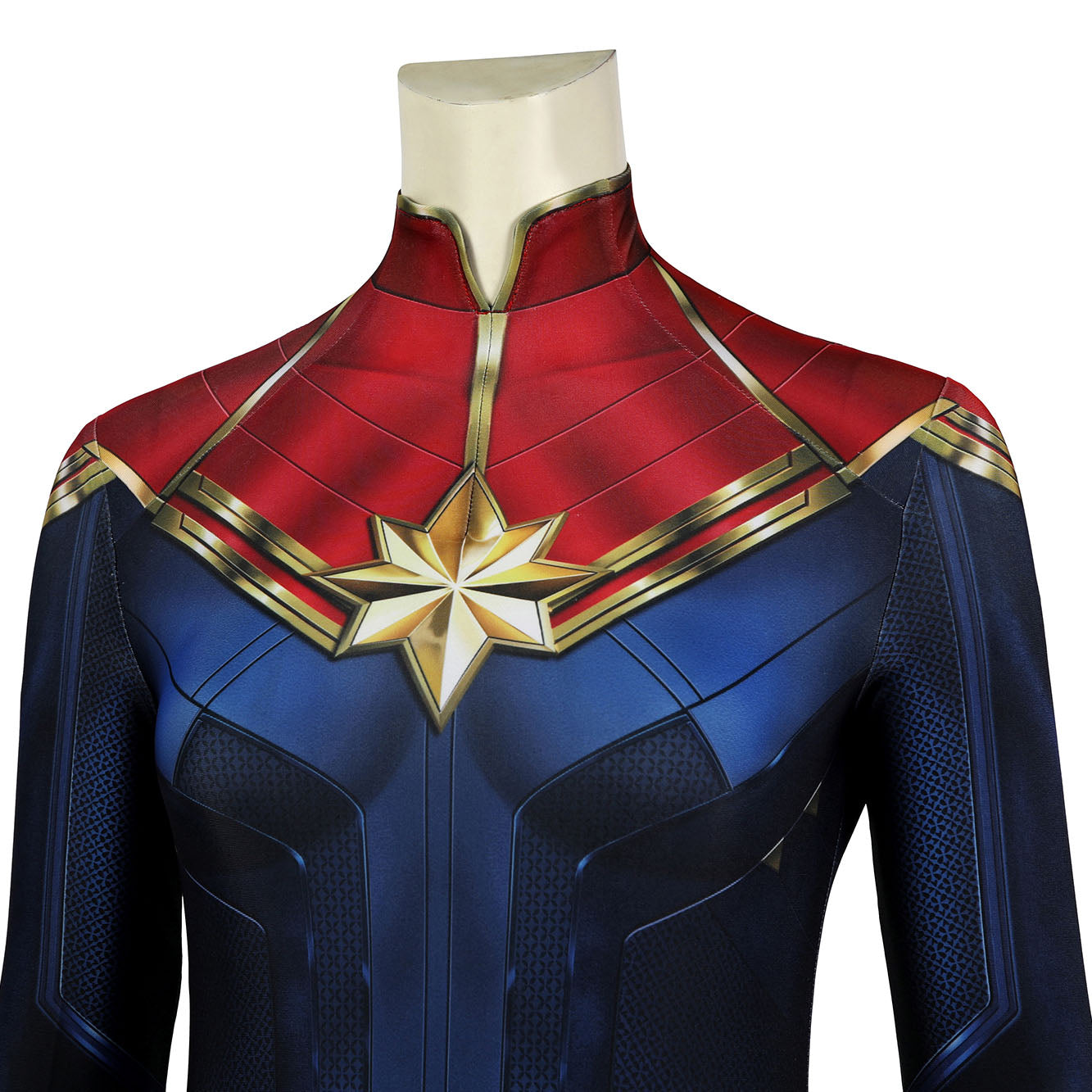 The Marvels Captain Marvel Carol Danvers Female Jumpsuit Costumes