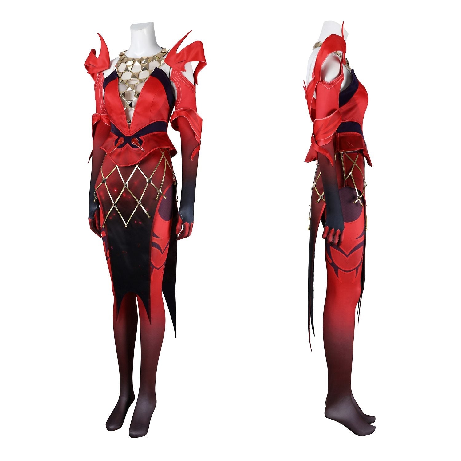 Marvel Rivals Scarlet Witch Emporium Matron Full Set Cosplay Costumes