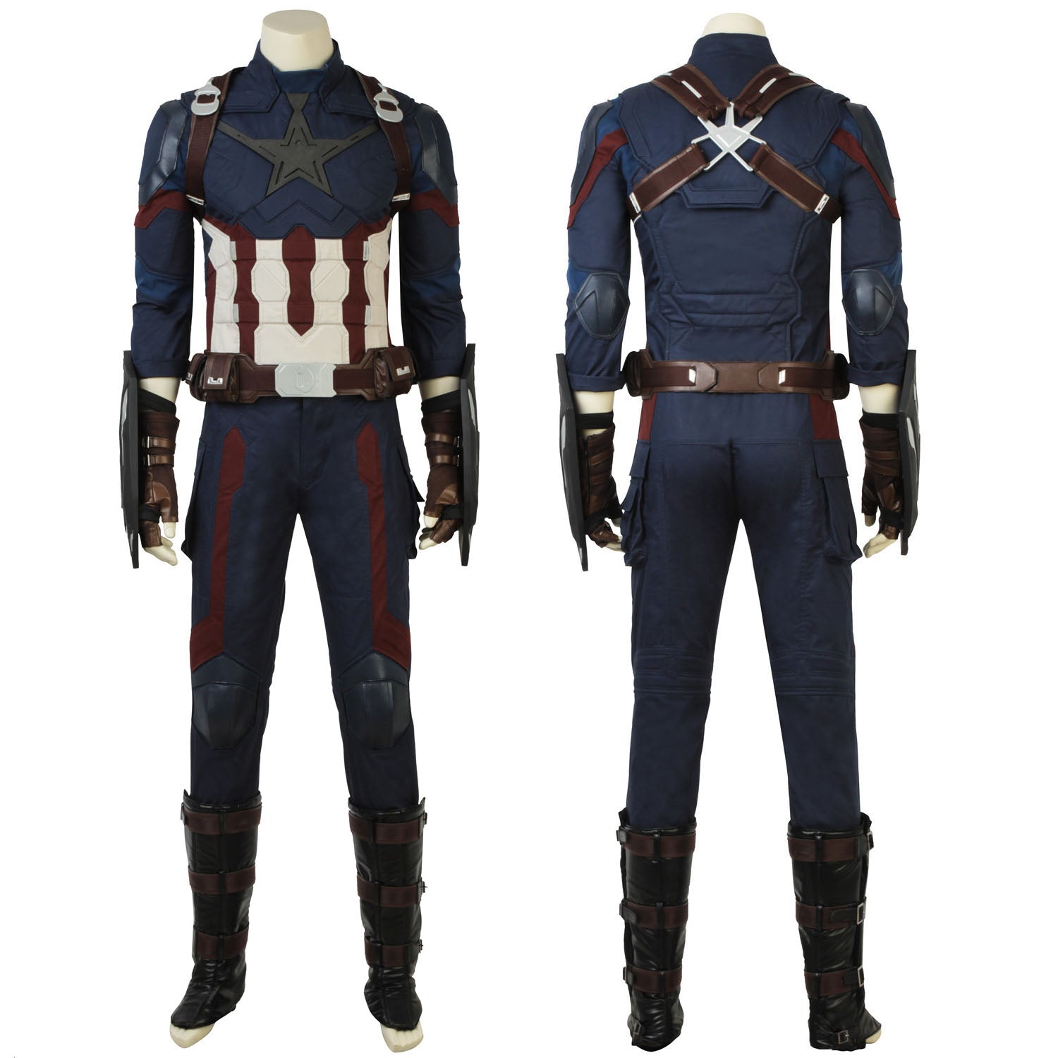 Avengers 3 Infinity War Captain America Steve Rogers Top Cosplay Costumes