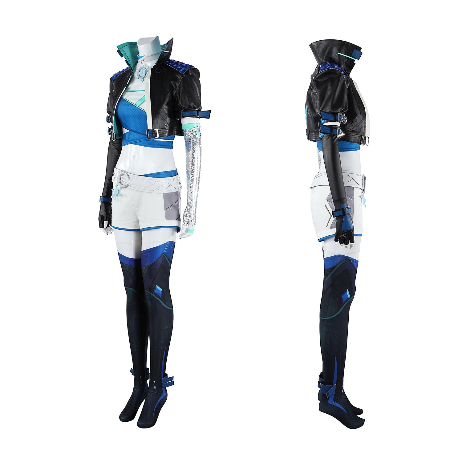 Marvel Rivals Luna Snow Seol Hee Full Set Cosplay Costumes