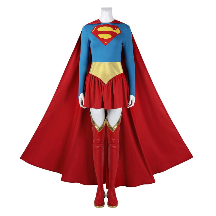 Supergirl Woman of Tomorrow Manga version Superman Cosplay Costumes