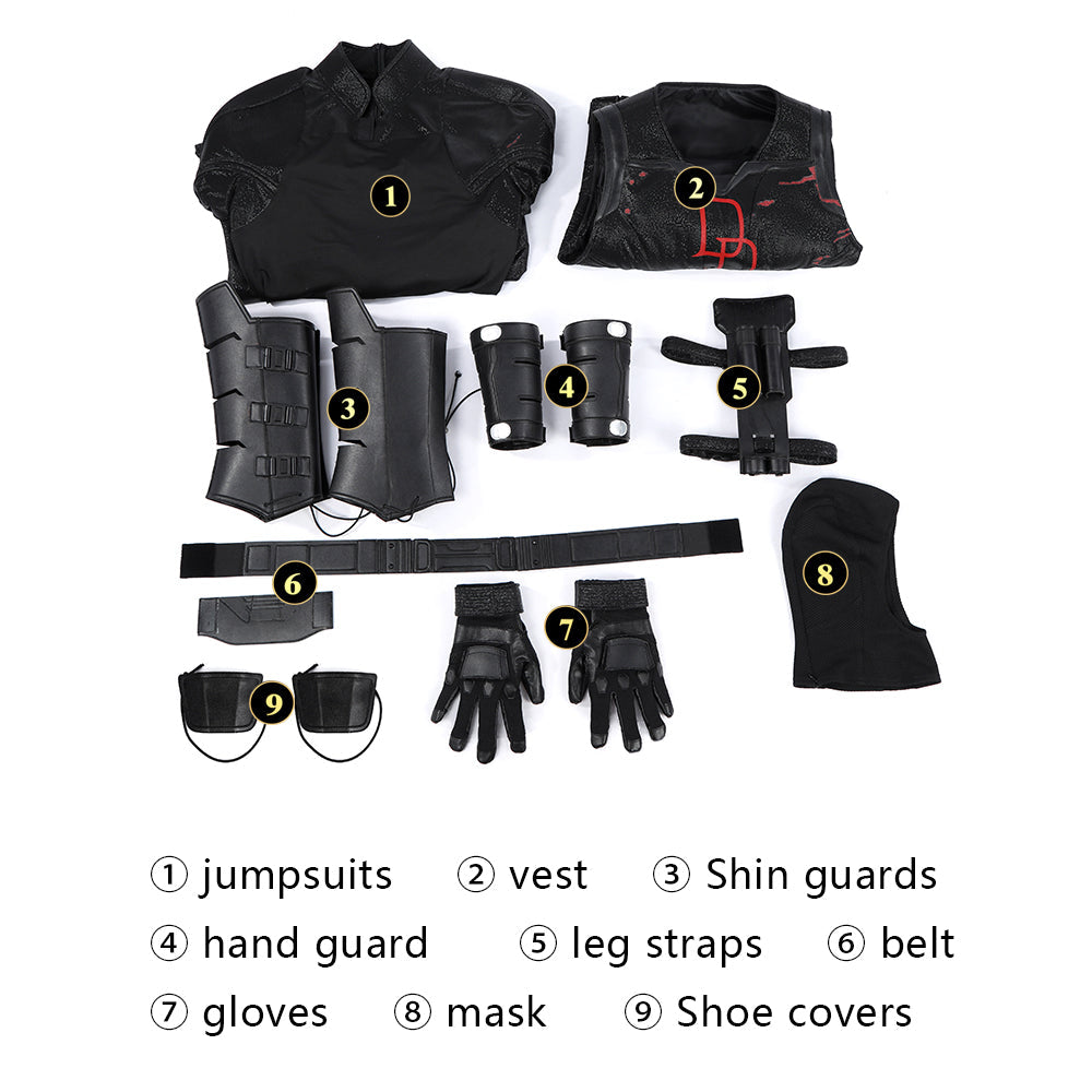 Daredevil Born Again Season 2 Daredevil Matt Murdock Full Set Cosplay Costumes