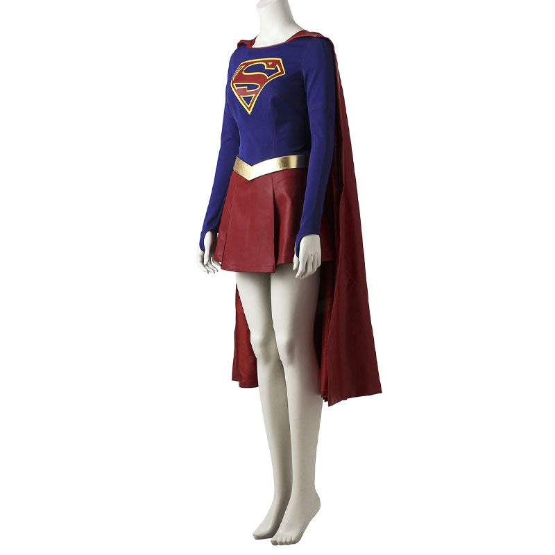 Supergirl Kara Zor-E Kara Kent Fullset Top Cosplay Costumes