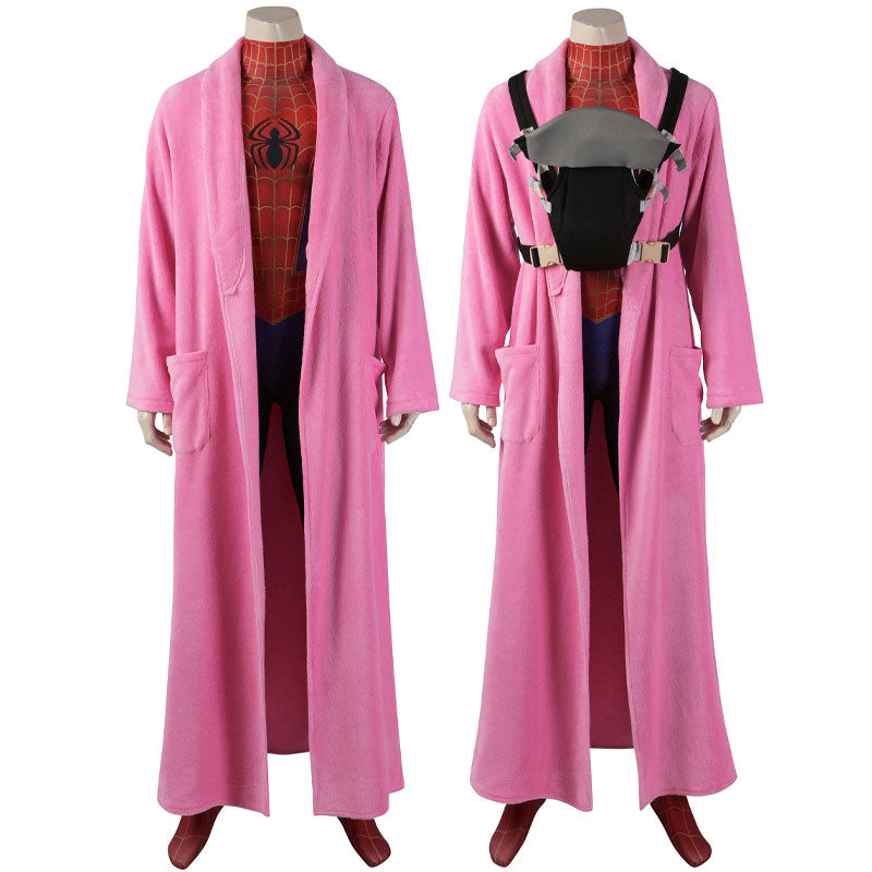 Spider-Man Across The Spider-Verse Peter Parker Jumpsuit Coat Costumes
