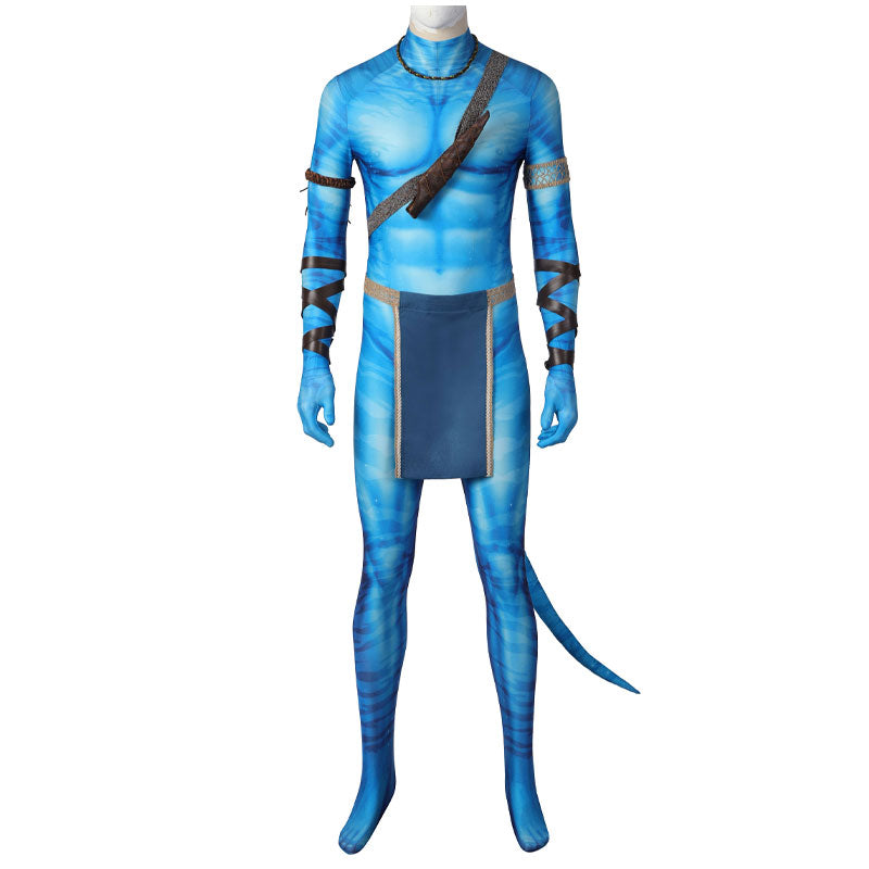 Avatar 2 The Way of Water Jake Sully Jumpsuit Cosplay Costume
