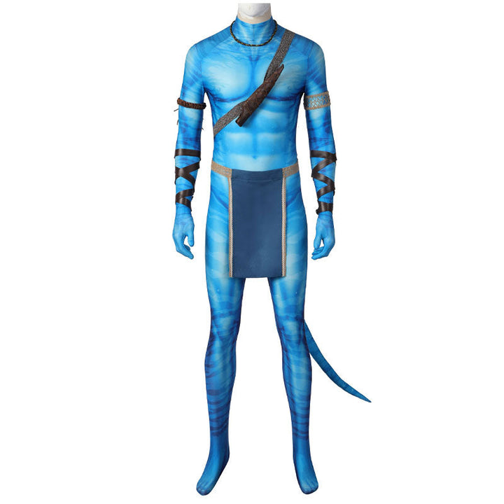 Avatar 2 The Way of Water Jake Sully Jumpsuit Cosplay Costume