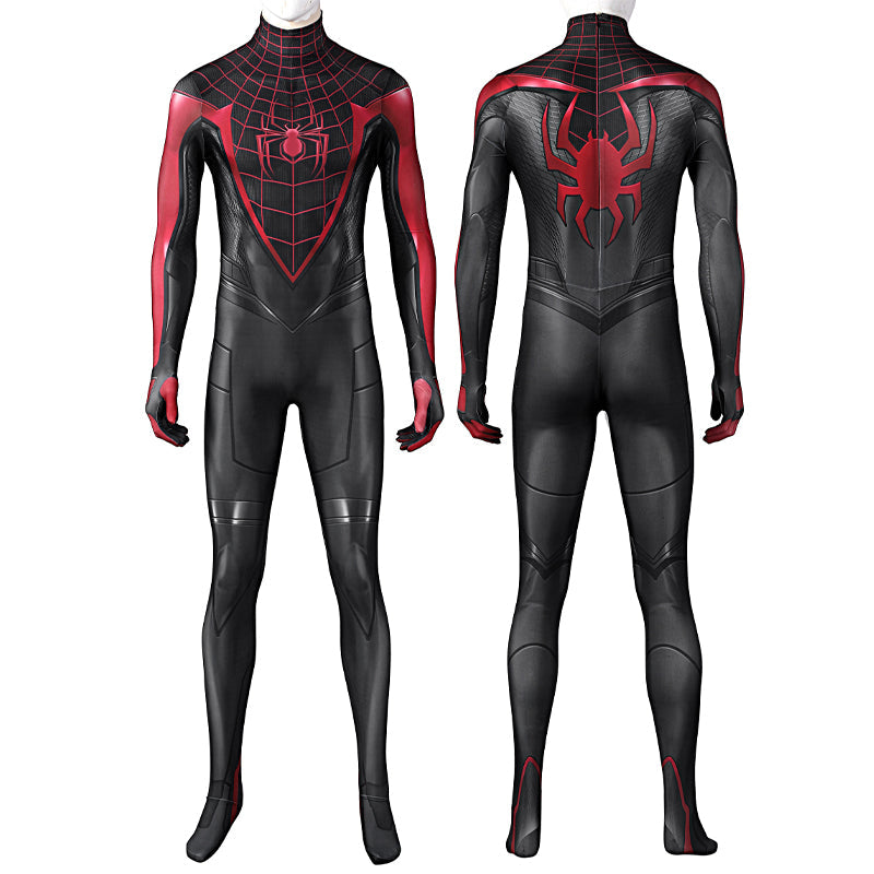 Spider-Man PS5 2 Miles Morales Jumpsuit Cosplay Costumes