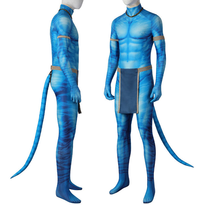 Avatar 2 The Way of Water Jake Sully Jumpsuit Cosplay Costumes