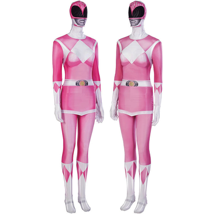 Mighty Morphin Power Rangers Ptera Ranger Pink Ranger Costumes