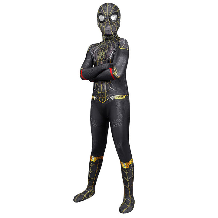 Spider-Man 3 No Way Home Peter Parker Kids Jumpsuit Costumes
