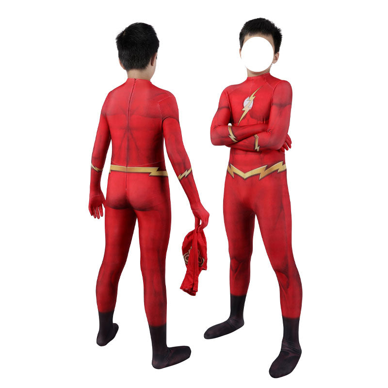 The Flash season 8 Jason Garrick Kids Jumpsuit Cosplay Costumes