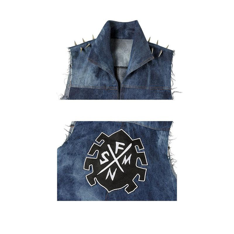 Spider-Man PS4 Peter Parker Jumpsuit Punk Jacket Cosplay Costume