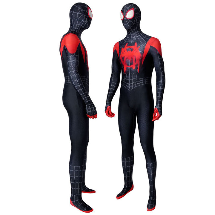 Spider-Man Into the Spider-Verse Miles Morales Jumpsuit Cosplay Costumes