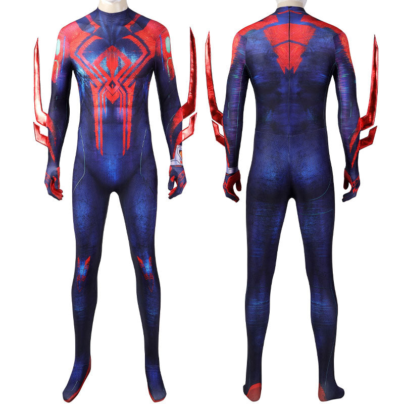 Spider-Man 2099 Across The Spider-Verse Miguel O'Hara Male Jumpsuit Costumes