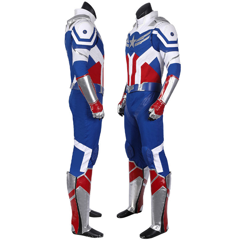 The Falcon and The Winter Soldier Sam Wilson Captain America Cosplay Costumes