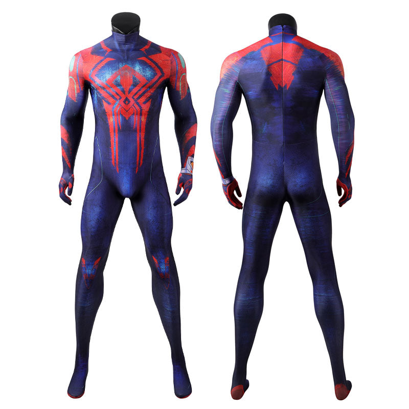 Spider-Man 2099 Across The Spider-Verse Jumpsuit Miguel O'Hara Costumes