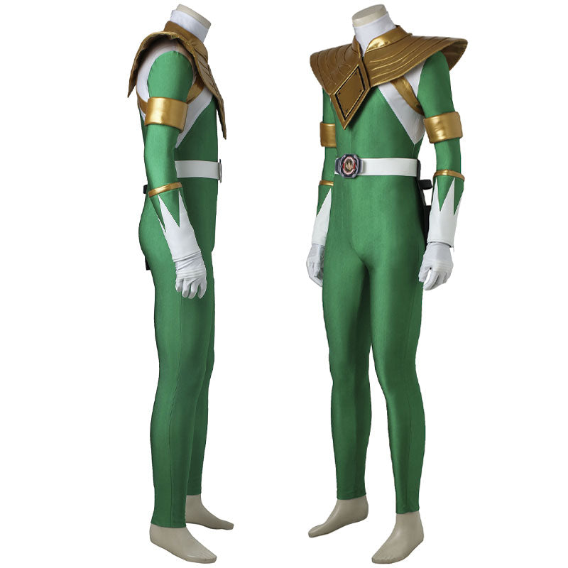 Mighty Morphin Power Rangers Tommy Oliver Green Ranger Top Costumes