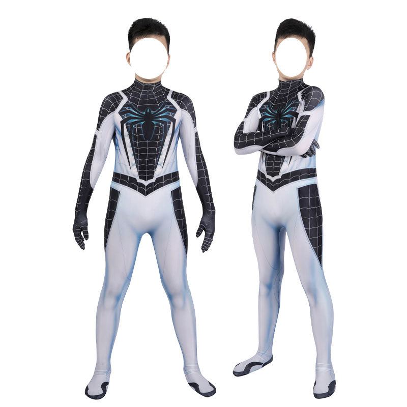 Spider-Man Negative Suit Jumpsuit Kids Cosplay Costumes