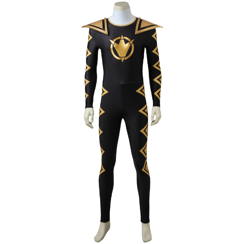 Mighty Morphin Power Rangers Asuka Abaranger Abare Black Costumes