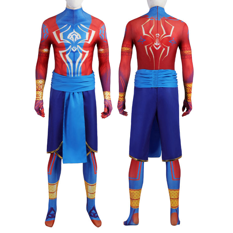 Spider-Man Across The Spider-Verse India Pavitr Prabhakar Jumpsuit Costumes